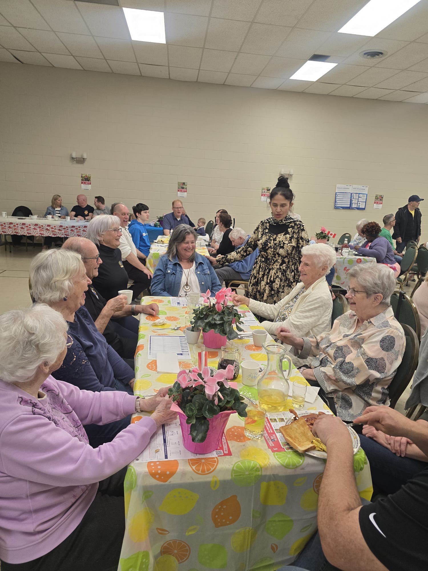 Jasvir participating in the community
